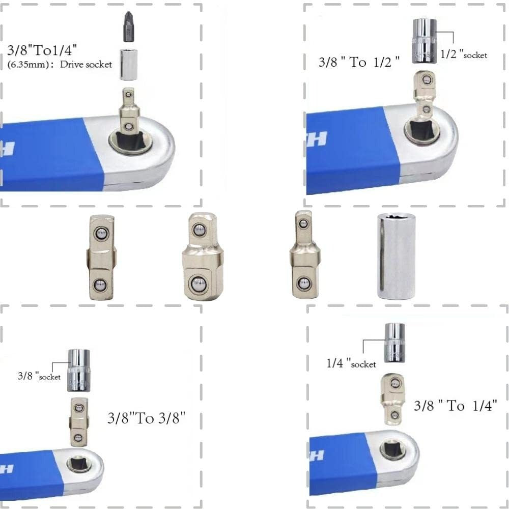 Multi-Function Extension Wrench Set