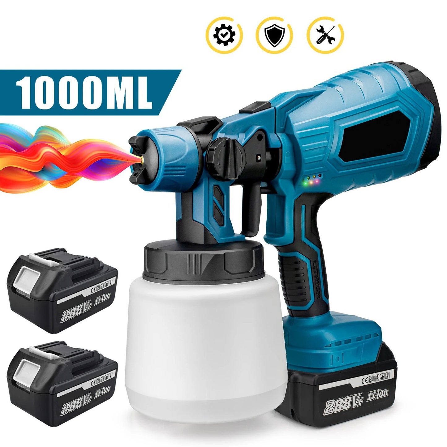 Wireless Paint Sprayer 21V Portable