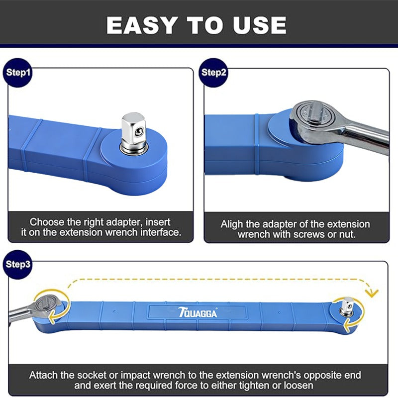 Offset Extension Wrench 3-Piece Set