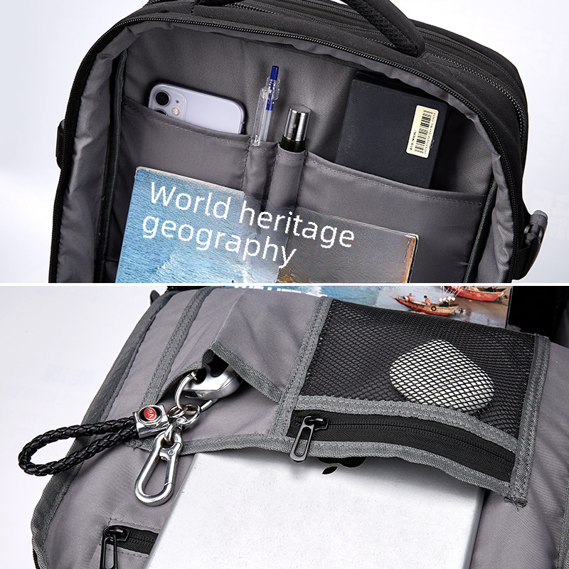 17-Inch Oxford Cloth Laptop Backpack for Travel