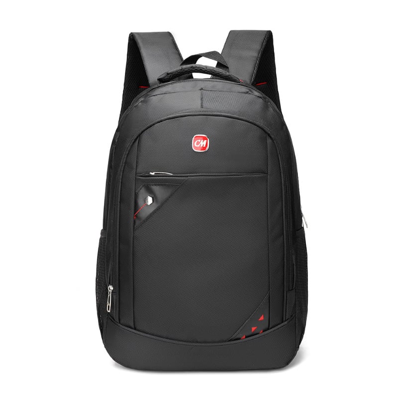 Men's Solid Color Business Computer Backpack