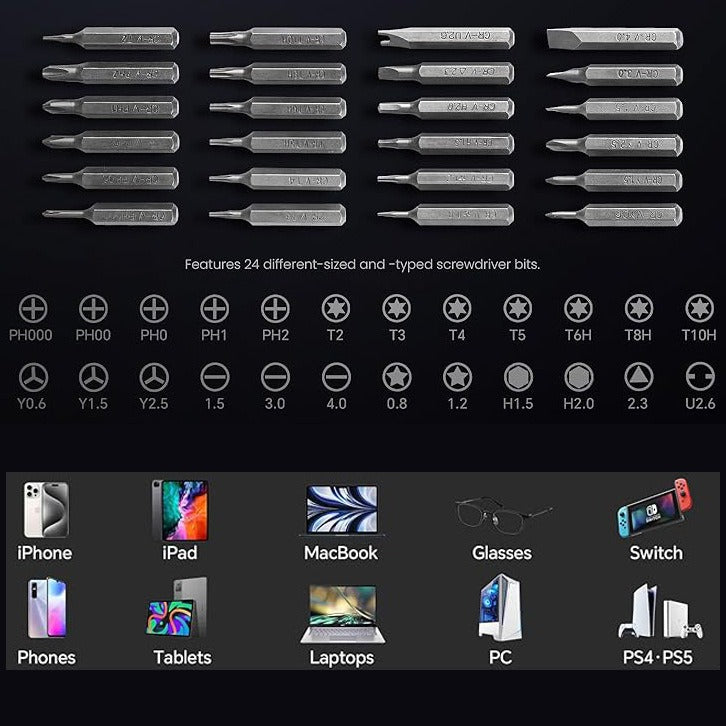 25-in-1 Precision Screwdriver Set
