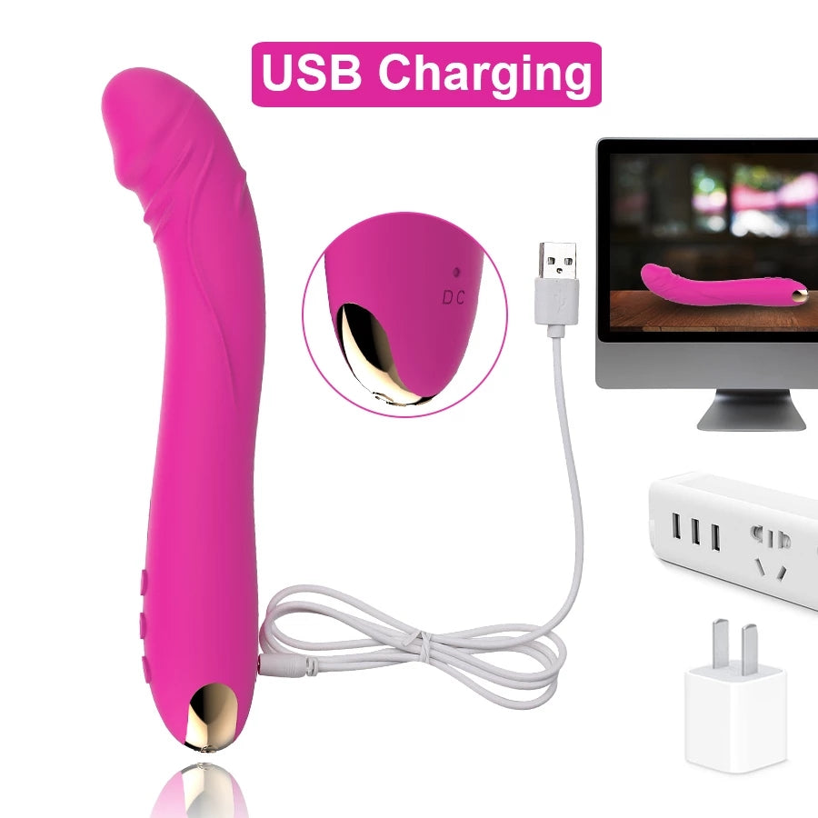 G-Spot Vibrator Stick for Female Orgasm and Pleasure