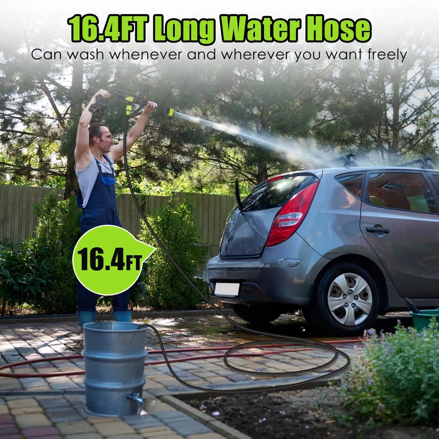 Cordless Pressure Washer Portable Electric Power Washer