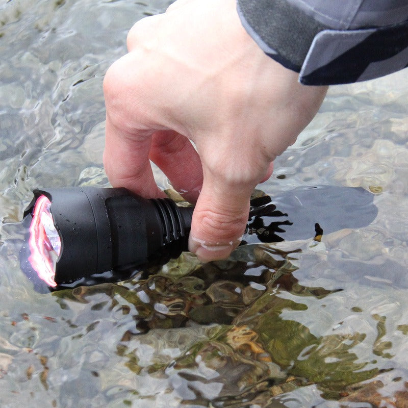 Rechargeable Waterproof LED Flashlight