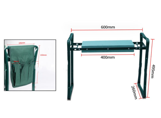 Foldable Outdoor Garden Lawn Bench Chair
