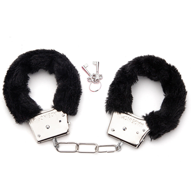 Luxury Plush-Lined Metal Handcuffs