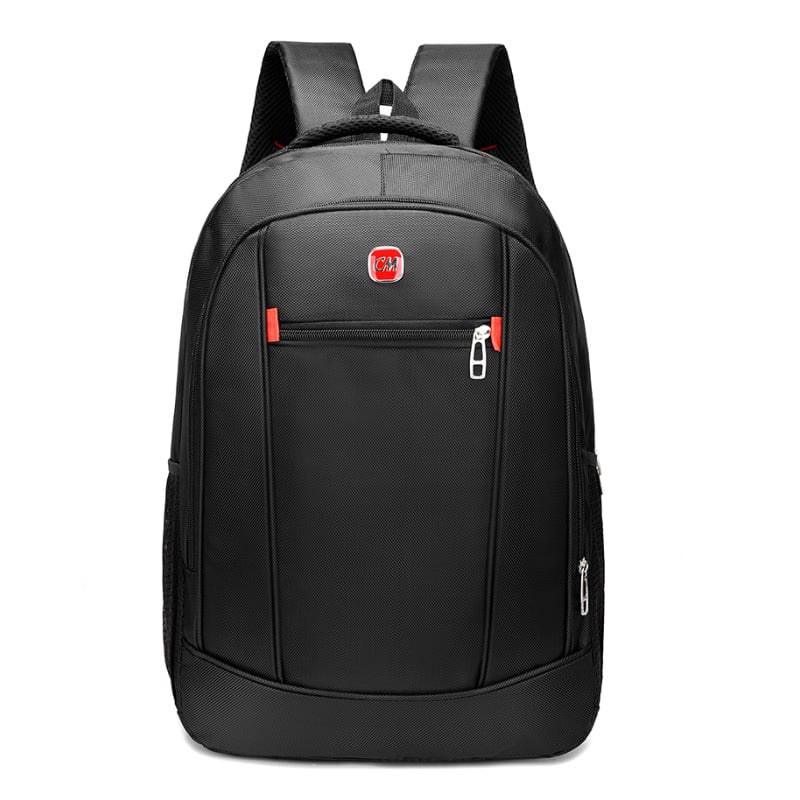 Men's Solid Color Business Computer Backpack
