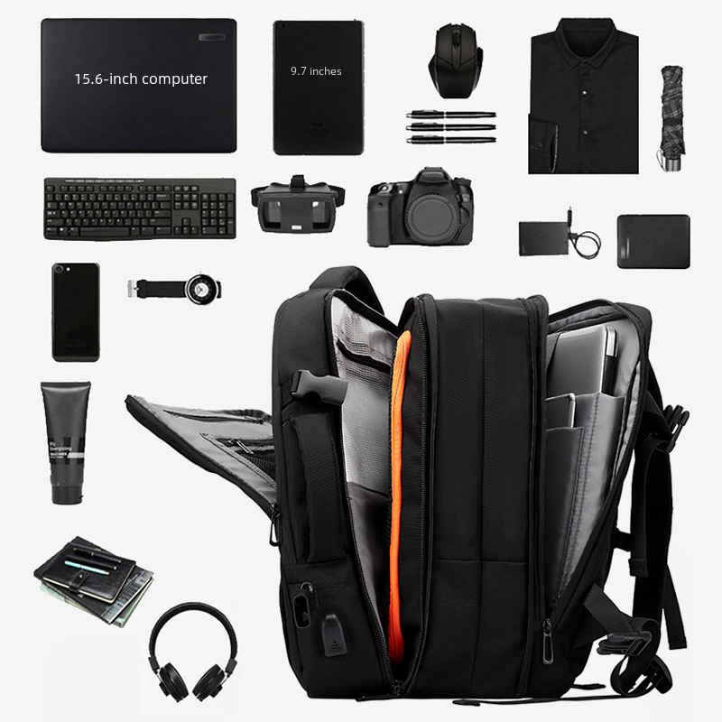 17-Inch Oxford Cloth Laptop Backpack for Travel