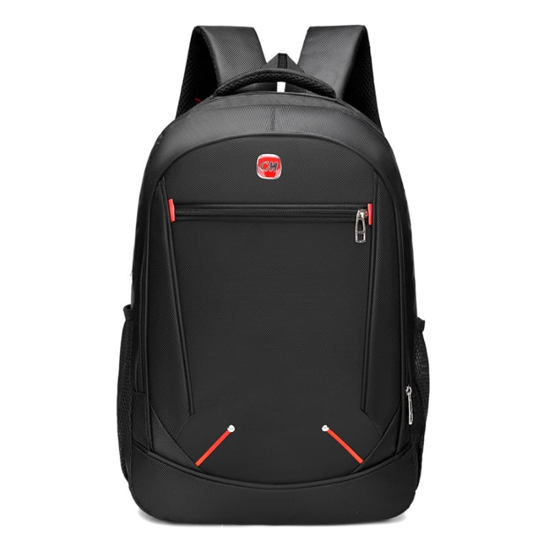 Men's Solid Color Business Computer Backpack
