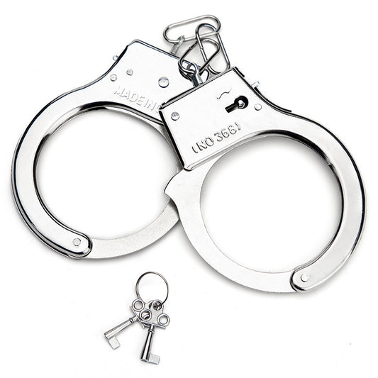 Luxury Plush-Lined Metal Handcuffs