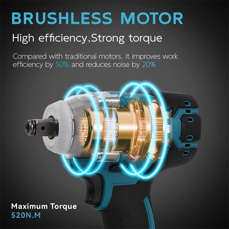 5-Piece High Power Electric Wrench Set