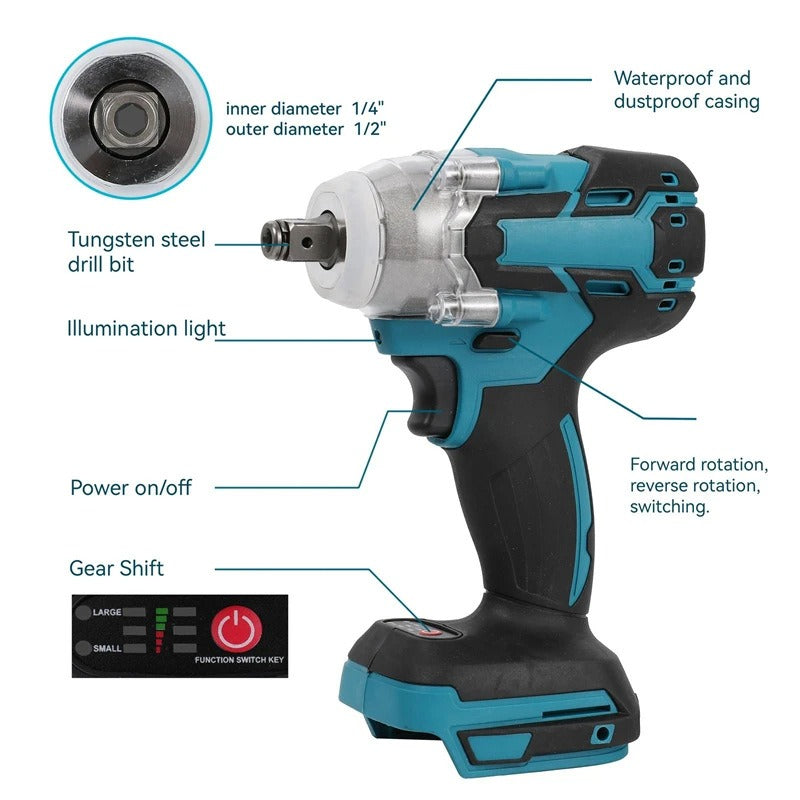 5-Piece High Power Electric Wrench Set