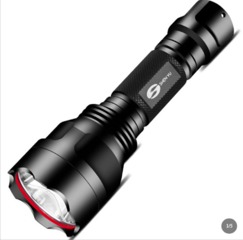 Rechargeable Waterproof LED Flashlight