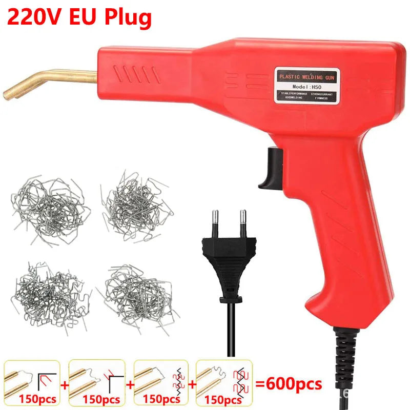 110v220v Portable Automotive Plastic Welding Machine Hot Stapler Machine Staple PVC Repairing Machine Car Bumpers Repairing Tool