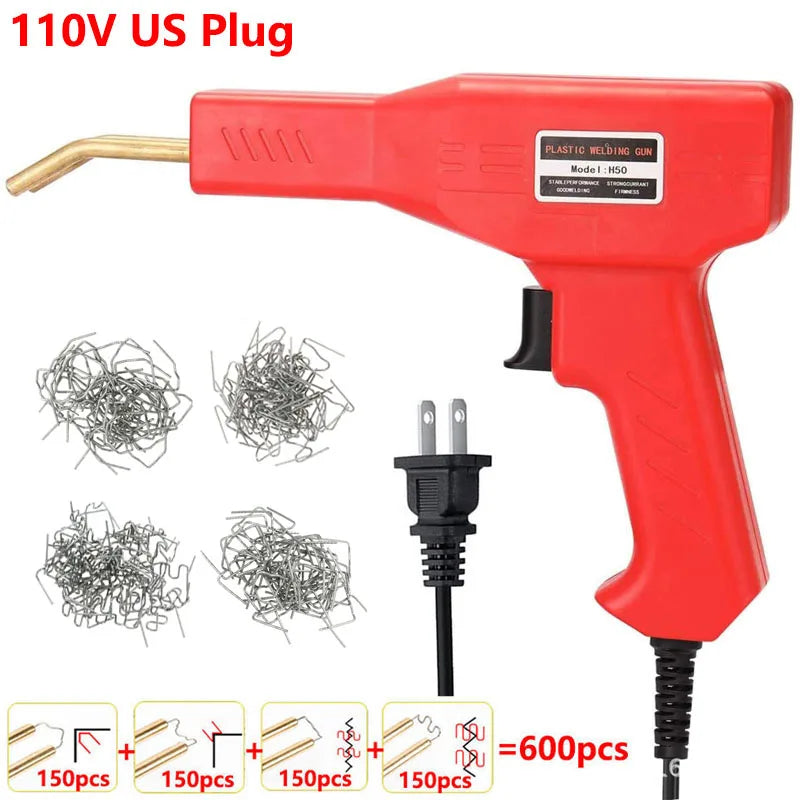 110v220v Portable Automotive Plastic Welding Machine Hot Stapler Machine Staple PVC Repairing Machine Car Bumpers Repairing Tool