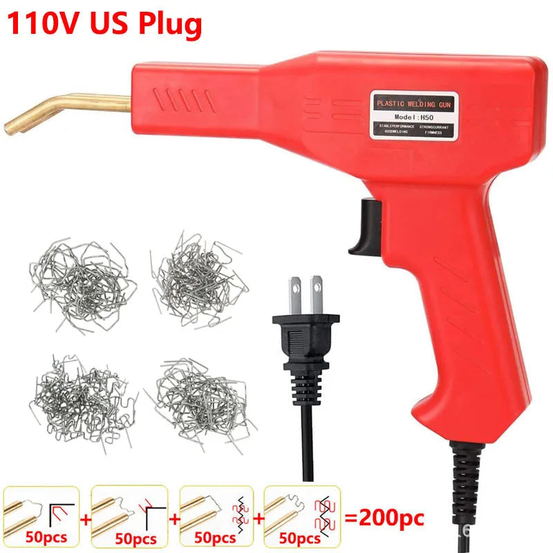 110v220v Portable Automotive Plastic Welding Machine Hot Stapler Machine Staple PVC Repairing Machine Car Bumpers Repairing Tool