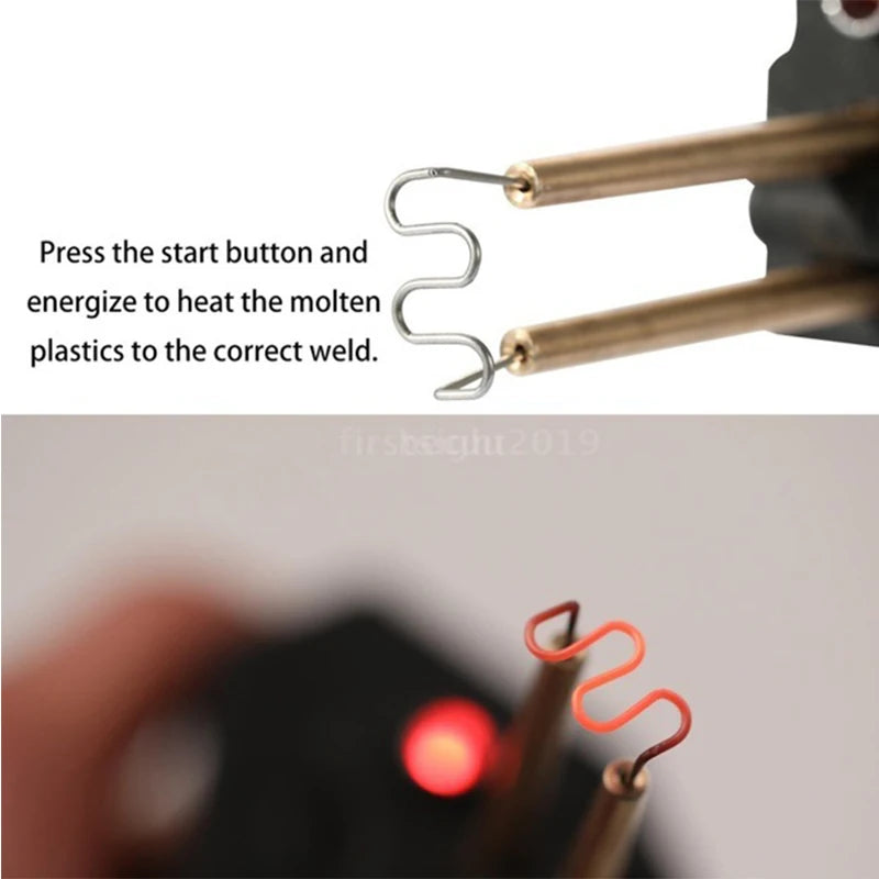 110v220v Portable Automotive Plastic Welding Machine Hot Stapler Machine Staple PVC Repairing Machine Car Bumpers Repairing Tool