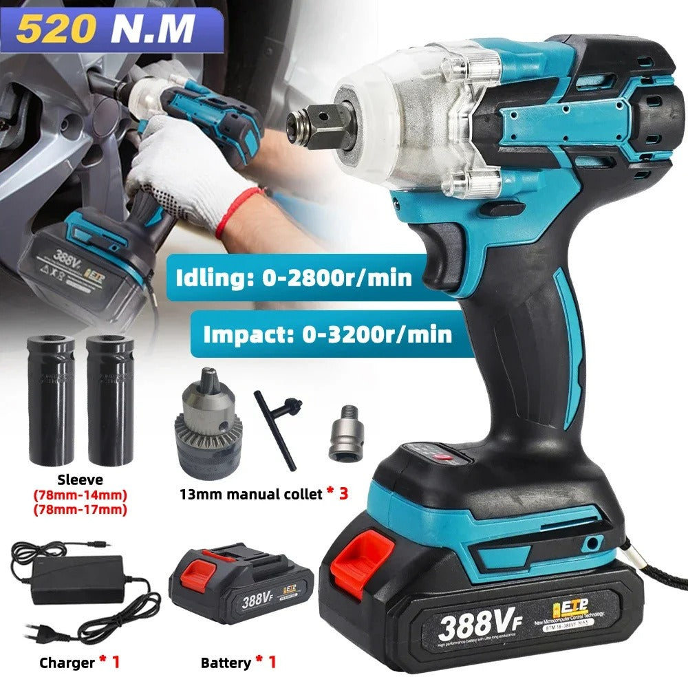 5-Piece High Power Electric Wrench Set