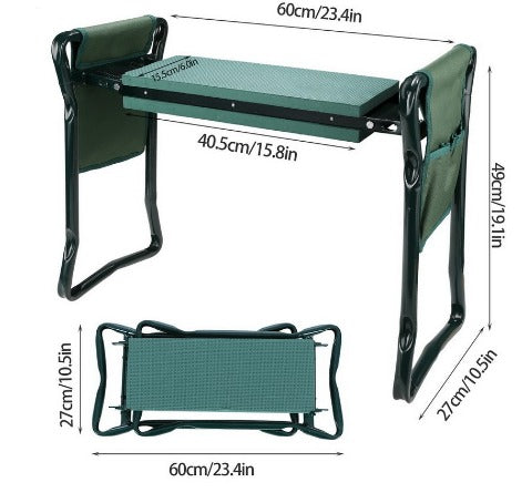 Foldable Outdoor Garden Lawn Bench Chair