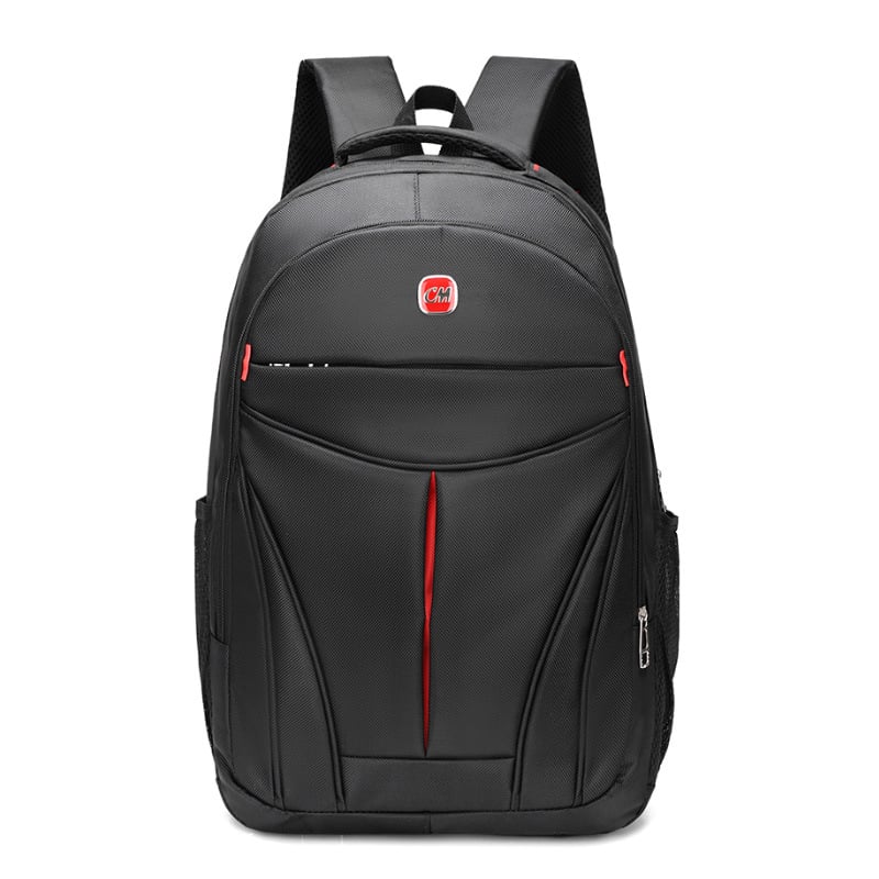 Men's Solid Color Business Computer Backpack