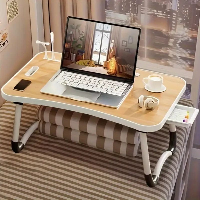 Folding Table with Cup Holder