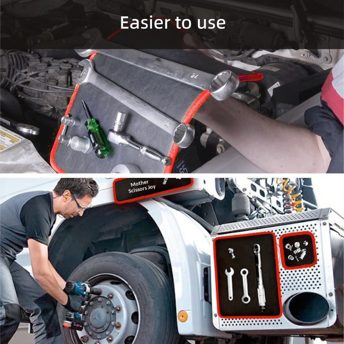 3 Piece Magnetic Tool Organizer Mat