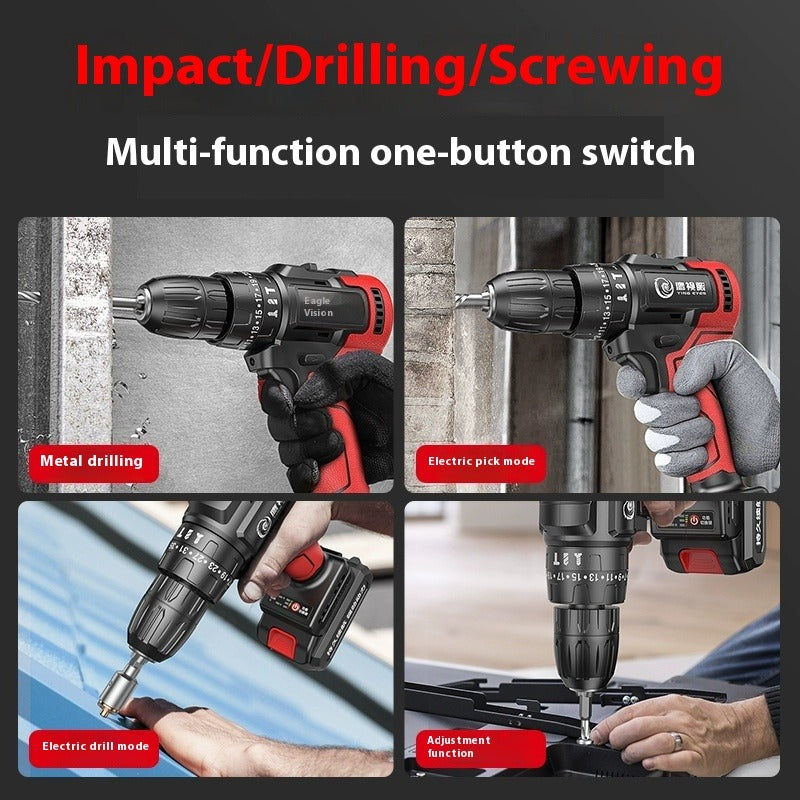 Brushless Rechargeable Electric Drill