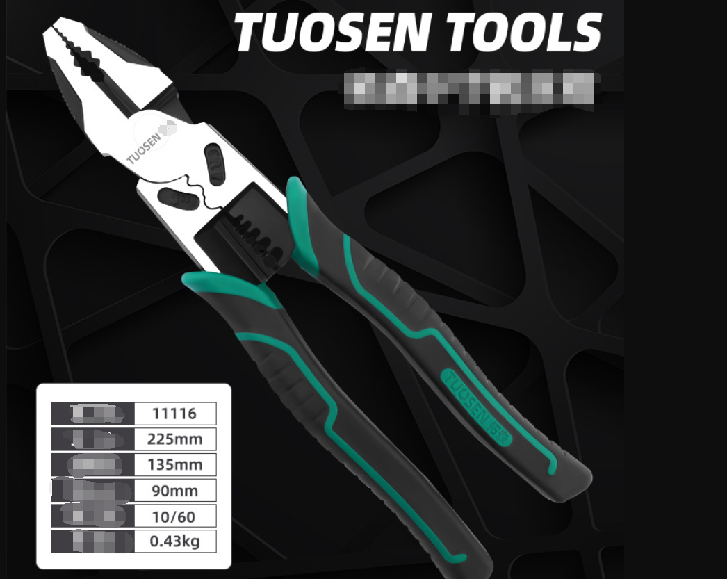 Tosan Industrial Multi-Function Pliers Set (8" & 9")