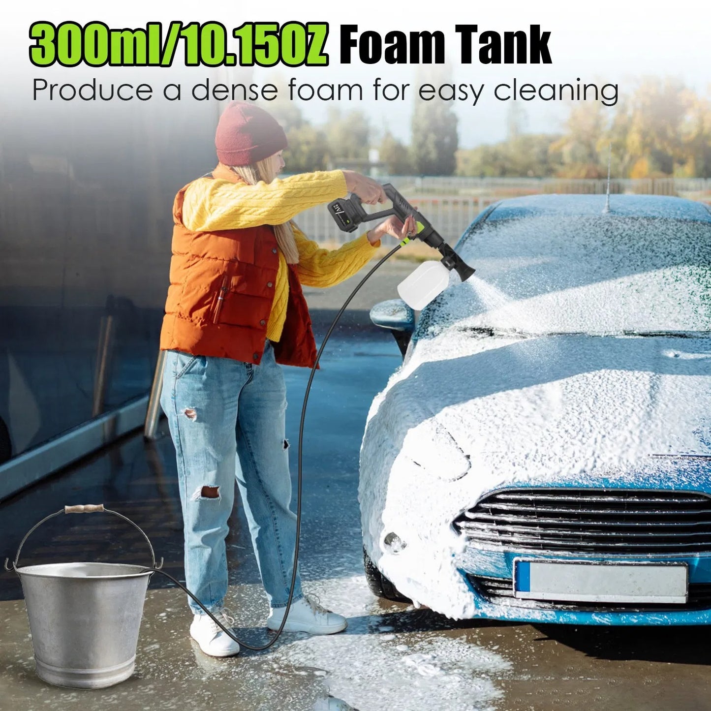 Cordless Pressure Washer Portable Electric Power Washer