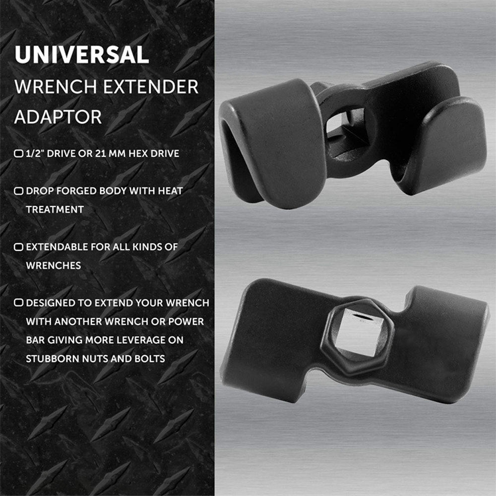 Wrench Extender Adapter for 1/2 Inch Drive