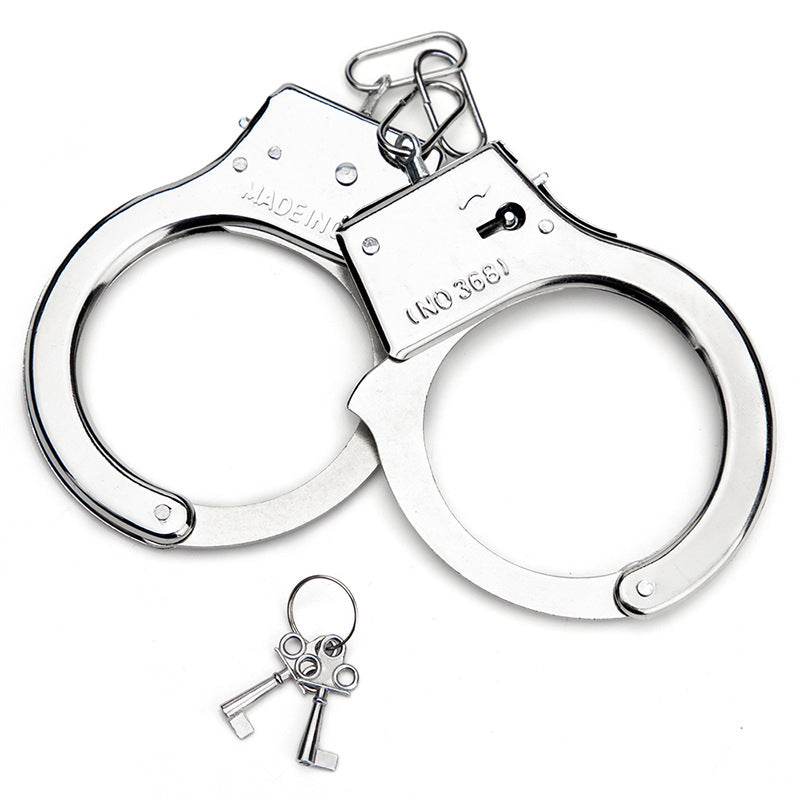 Luxury Plush-Lined Metal Handcuffs