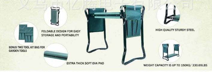 Foldable Outdoor Garden Lawn Bench Chair
