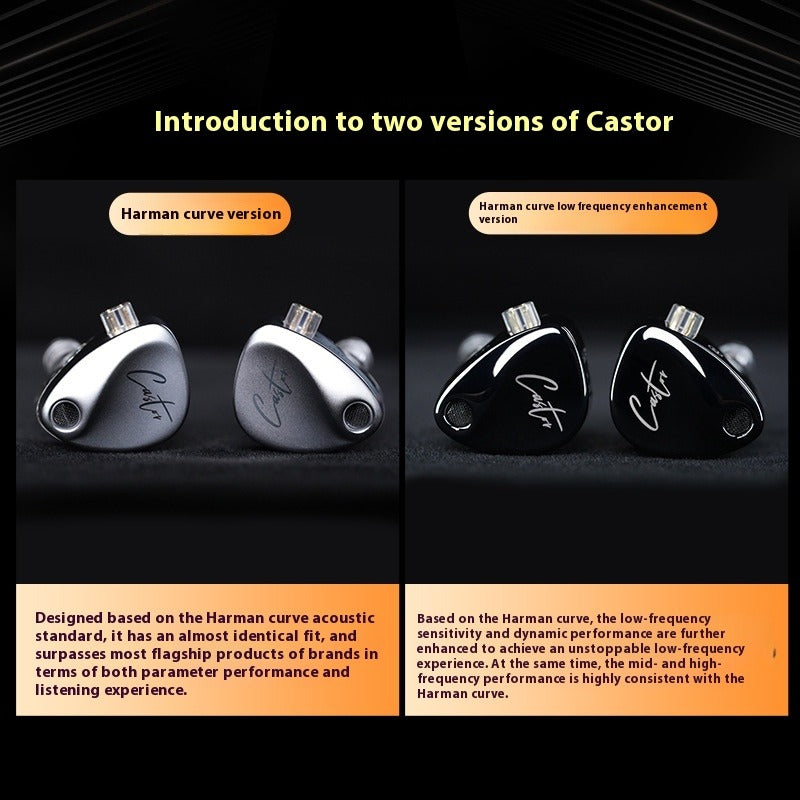 Adjustable Dual Driver In-Ear Headphones